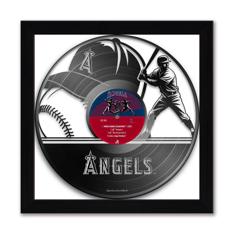 Los Angeles Angels<br>Vinyl Record Print
