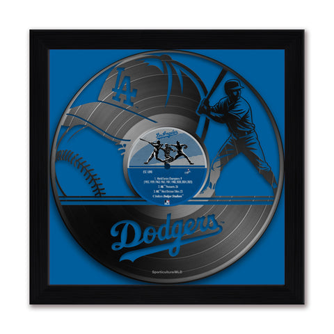 Los Angeles Dodgers<br>Vinyl Record Print
