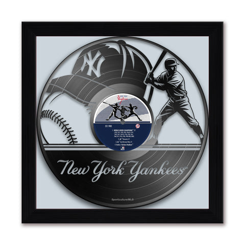 New York Yankees<br>Vinyl Record Print