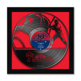 Philadelphia Phillies<br>Vinyl Record Print