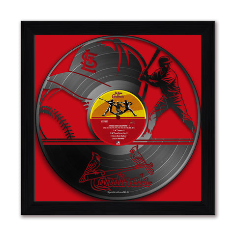 St. Louis Cardinals<br>Vinyl Record Print