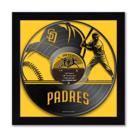 San Diego Padres<br>Vinyl Record Print