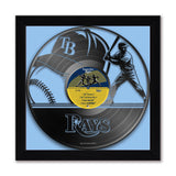 Tampa Bay Rays<br>Vinyl Record Print