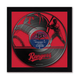 Texas Rangers<br>Vinyl Record Print