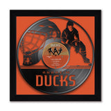 Anaheim Ducks<br>Vinyl Record Print
