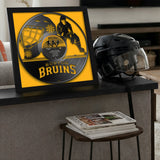 Boston Bruins<br>Vinyl Record Print