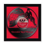 Detroit Red Wings<br>Vinyl Record Print