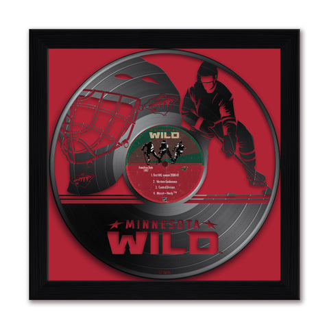 Minnesota Wild<br>Vinyl Record Print