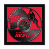 New Jersey Devils<br>Vinyl Record Print