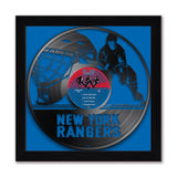 New York Rangers<br>Vinyl Record Print