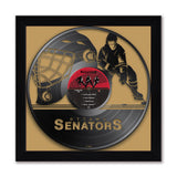 Ottawa Senators<br>Vinyl Record Print