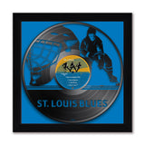 St. Louis Blues<br>Vinyl Record Print