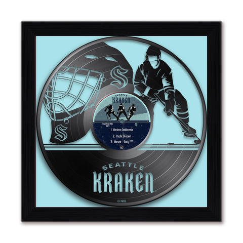 Seattle Kraken<br>Vinyl Record Print