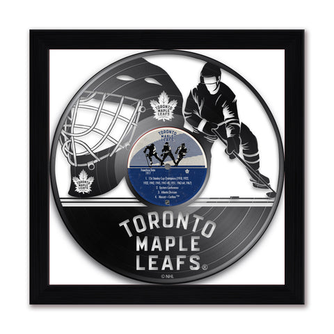 Toronto Maple Leafs<br>Vinyl Record Print