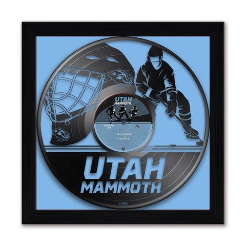 Utah Mammoth<br>Vinyl Record Print