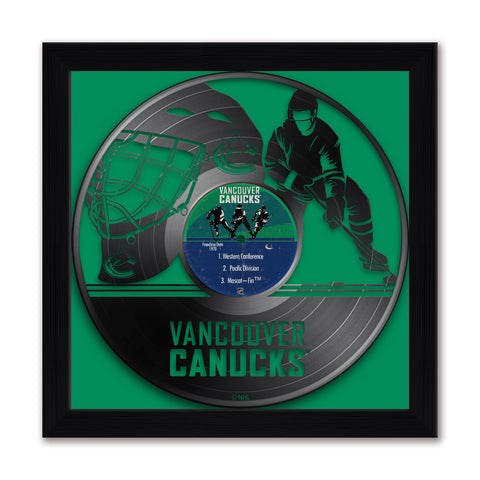 Vancouver Canucks<br>Vinyl Record Print
