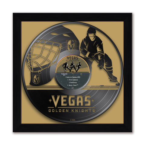 Vegas Golden Knights<br>Vinyl Record Print