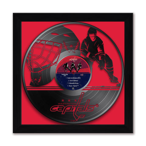 Washington Capitals<br>Vinyl Record Print