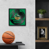 Boston Celtics<br>Vinyl Record Print