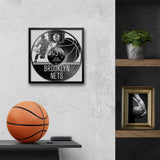 Brooklyn Nets<br>Vinyl Record Print
