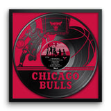 Chicago Bulls<br>Vinyl Record Print