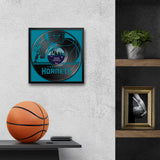 Charlotte Hornets<br>Vinyl Record Print