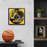 Denver Nuggets<br>Vinyl Record Print