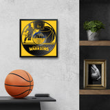 Golden State Warriors<br>Vinyl Record Print