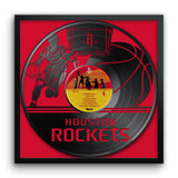 Houston Rockets<br>Vinyl Record Print