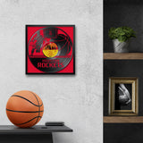 Houston Rockets<br>Vinyl Record Print