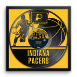 Indiana Pacers<br>Vinyl Record Print