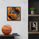 New York Knicks<br>Vinyl Record Print