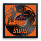 Phoenix Suns<br>Vinyl Record Print