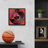Portland Trail Blazers<br>Vinyl Record Print