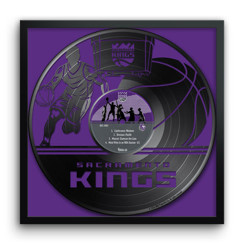 Sacramento Kings<br>Vinyl Record Print