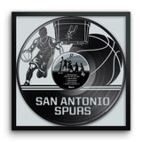 San Antonio Spurs<br>Vinyl Record Print