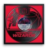 Washington Wizards<br>Vinyl Record Print