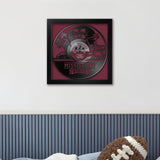 Mississippi State Bulldogs<br>Vinyl Record Football Print