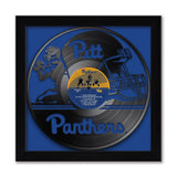 Pittsburg Panthers<br>Vinyl Record Football Print