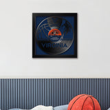 Virginia Cavaliers<br>Vinyl Record Basketball Print