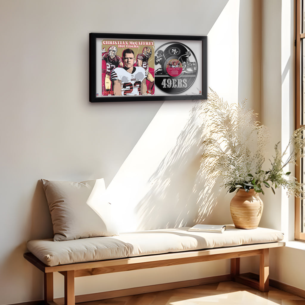 Niners Vinyl San Francisco 49ersChristian McCaffrey Vinyl Album Print - For The Deep ...
