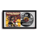Washington Commanders<br>Jayden Daniel Vinyl Album Prints