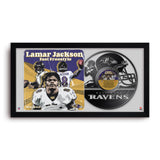 Baltimore Ravens<br>Lamar Jackson Vinyl Album Print