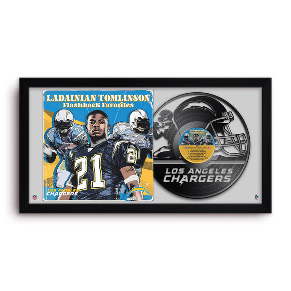 Los Angeles ChargersLadainian Tomlinson Vinyl Album Print - For