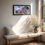 Seattle Seahawks<br>Super Bowl LX Champions<br>Vinyl Album Print