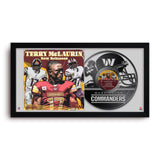 Washington Commanders<br>Terry McLaurin Vinyl Album Print