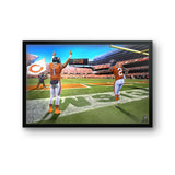 Chicago Bears<br>Fields and Moore<br>2 Player Print