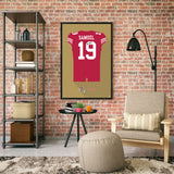 San Francisco 49ers<br>Deebo Samuel Jersey Print