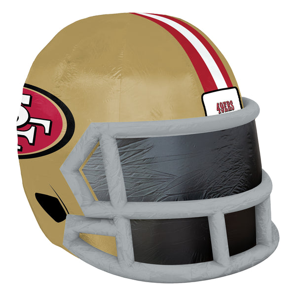49ers football helmet statue San Francisco 49ersInflatable Helmet
