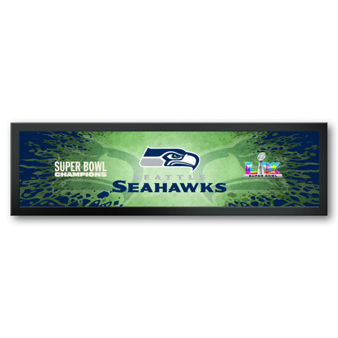 Seattle Seahawks<br>Super Bowl LX Champions<br>Horizontal Print
